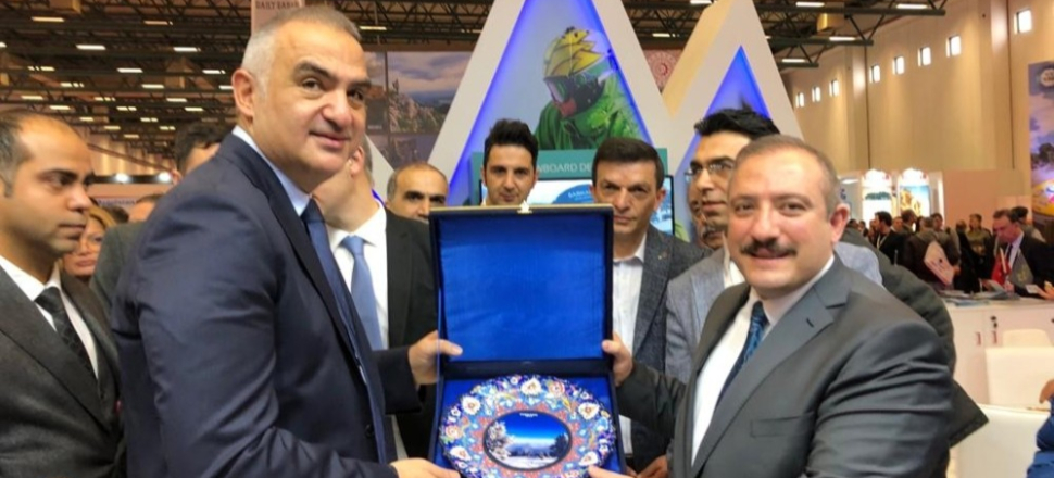 Emit Fuarında Kars Sarıkamış standına büyük ilgi