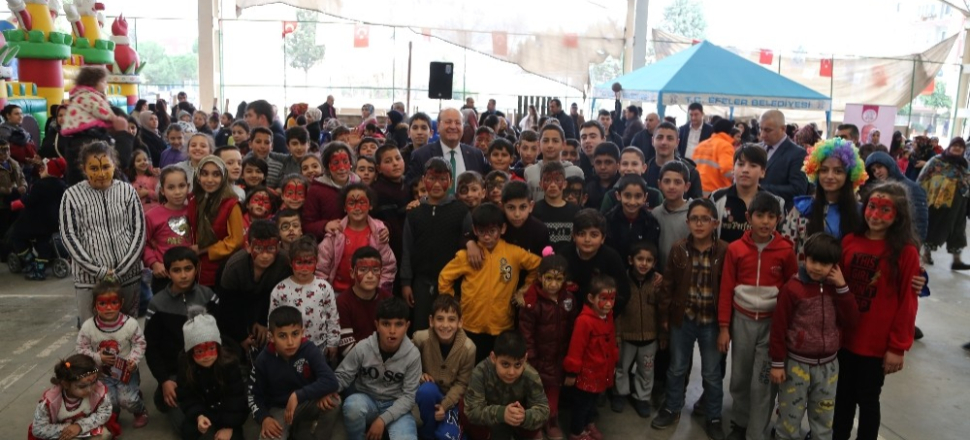 Aydın Efeler Belediyesi’nin yarıyıl tatili şenliği büyük ilgi gördü