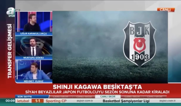 Beşiktaş'ın yeni transferi Kagawa!