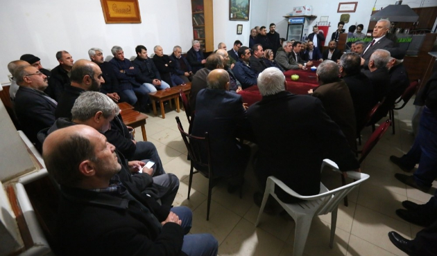Bozbey, Yiğitler Mahallesi sakinleri ile bir araya geldi