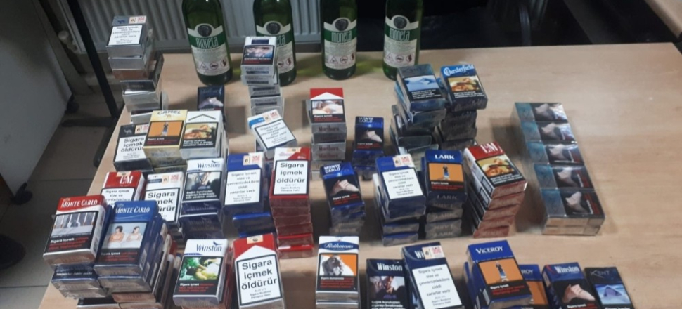 Manisa'da yakalanan sigara hırsızları tutuklandı