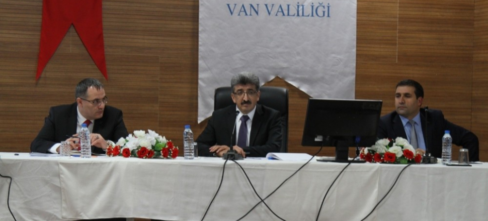 Van’da “İl Koordinasyon Kurulu” toplantısı yapıldı