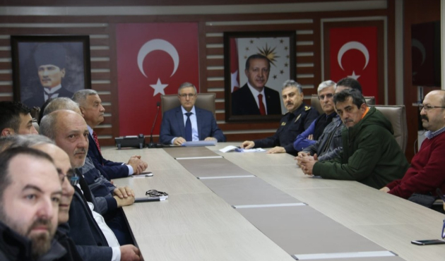 Giresun’da trafik güvenliği toplantısı gerçekleşti