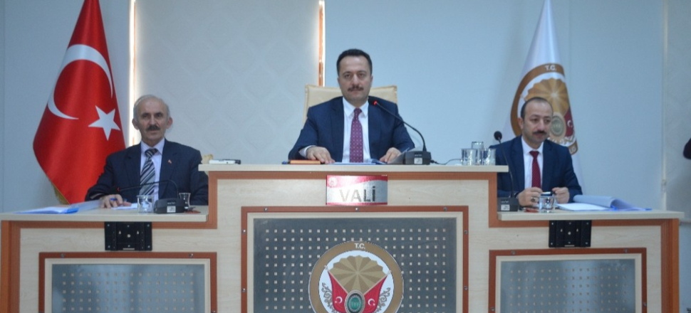 Bilecik'te İl Koordinasyon Kurulu Toplantısı gerçekleşti
