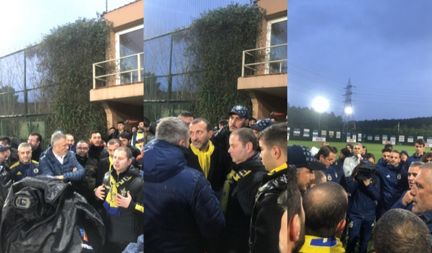 Amigo Yücel'den teknik heyet ve futbolculara brifing...