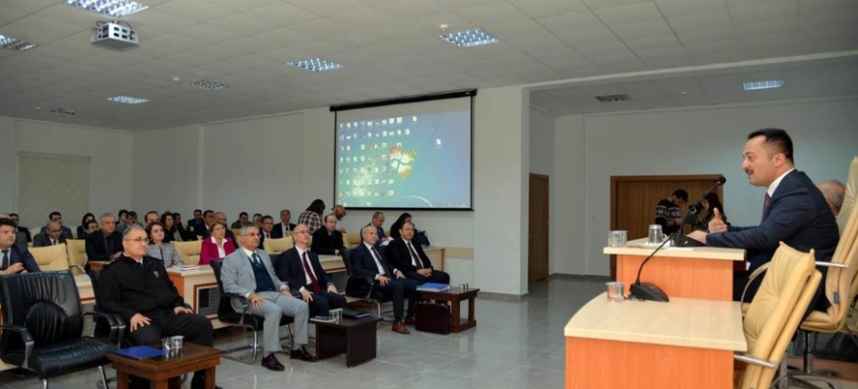 Bilecik'te İl İdare Şube Başkanları toplantısı gerçekleşti