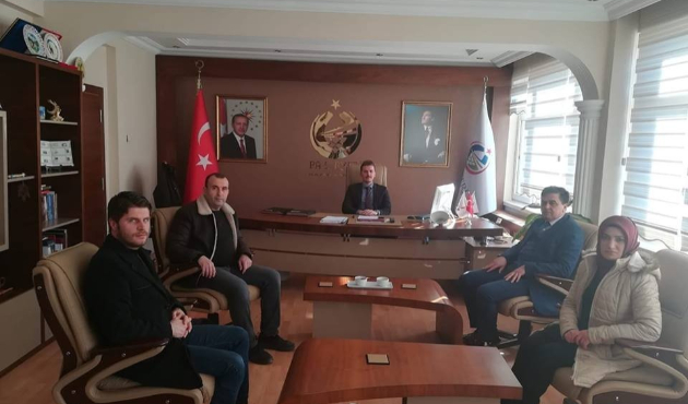 Bilecik'te Başkan Yalçın, Kaymakam Kurt ile buluştu