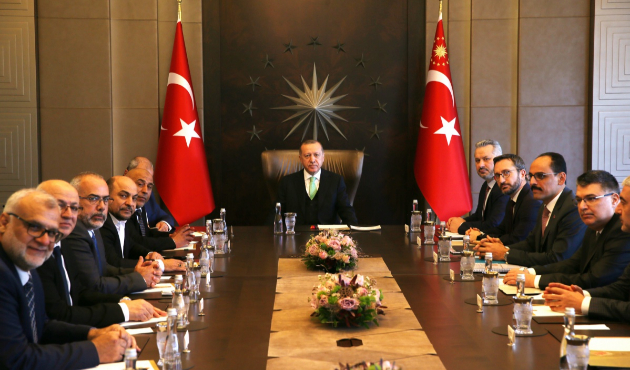 Erdoğan: Filistin ve Filistinlilere sırtımızı dönmeyeceğiz!