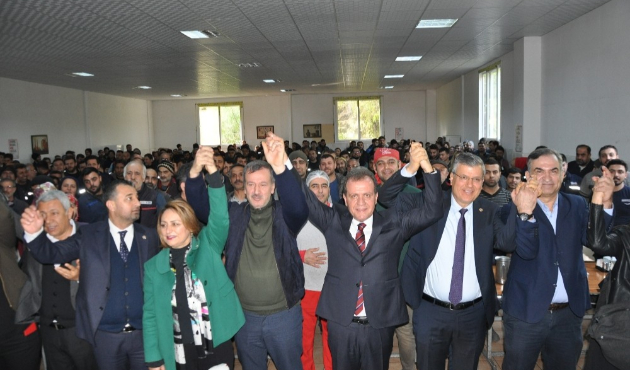 Mersin'de milletvekillerinden Vahap Seçer’e destek