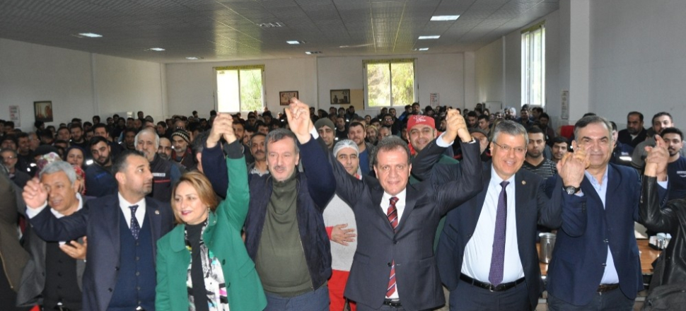 Mersin'de milletvekillerinden Vahap Seçer’e destek