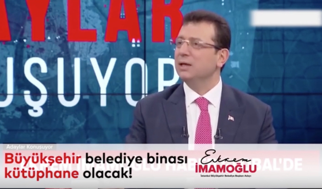 Ekrem İmamoğlu'nun Türkiye'nin en büyük kütüphanesinden haberi yok!