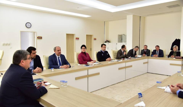 Bilecik'te Başkan Can, birim müdürleriyle buluştu
