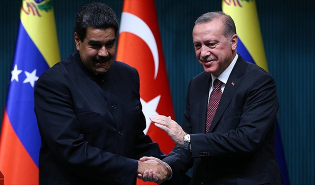 Maduro'dan canlı yayında Erdoğan'a mesaj!