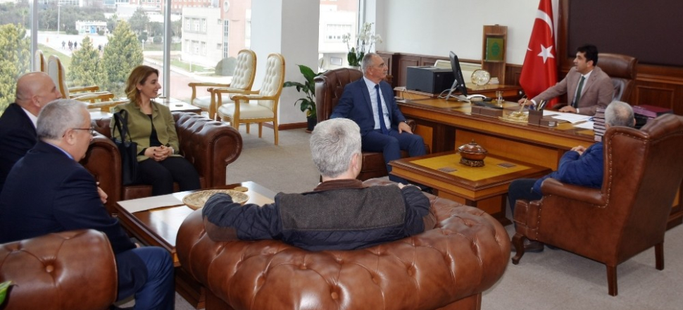 Aydın'da Başkan Gürşat Kale’den Aldemir ve Aslantaş’a ziyaret