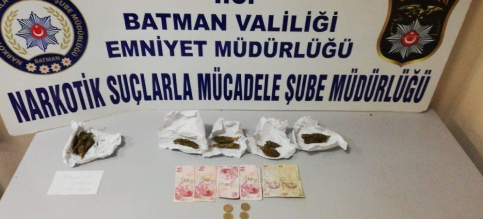 Batman’da uyuşturucu tacirlerine operasyon