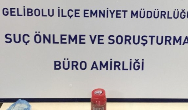 Çanakkale Gelibolu'da uyuşturucu baskınına 2 tutuklama