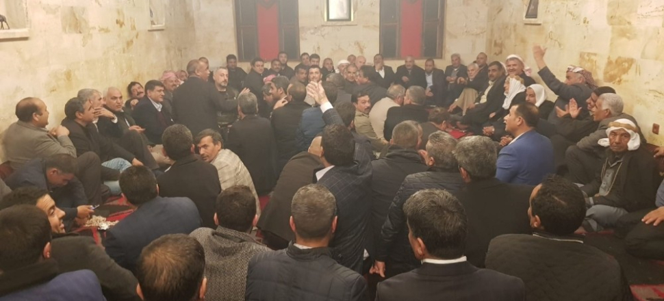 Şanlıurfa'da aşiretlerden Mehmet Özyavuz’a destek