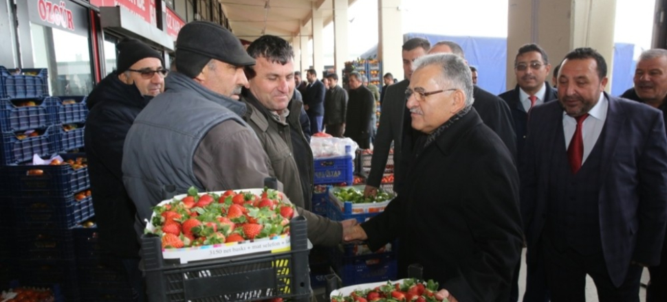 Kayseri'de Memduh Büyükkılıç: "Tanzim satış merkezleri için hazırız"