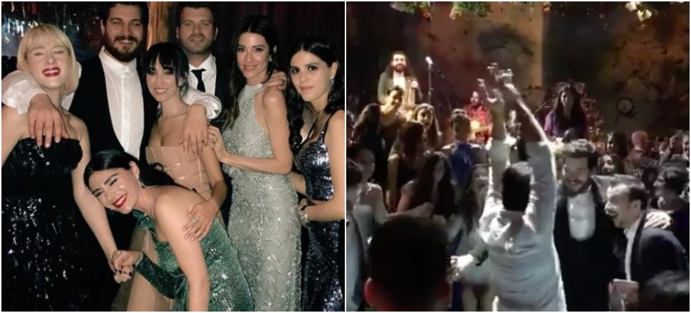 Çağatay Ulusoy ve Erkan Kolçak Köstendil'den horon şov!