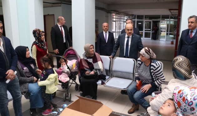 Düzce'de vatandaş derdini anlattı Vali Zülkif Dağlı dinledi