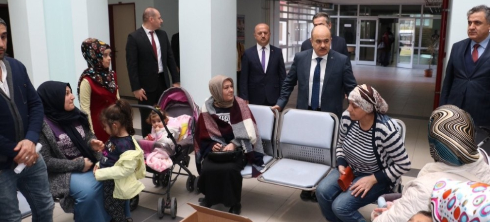 Düzce'de vatandaş derdini anlattı Vali Zülkif Dağlı dinledi