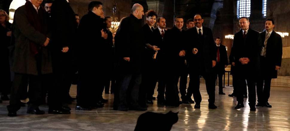 Yunanistan Başbakanı Çipras, Ayasofya'da!