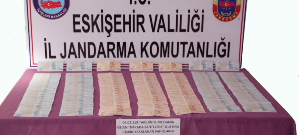 Eskişehir'de sahte para operasyonu 7 şüpheli yakalandı
