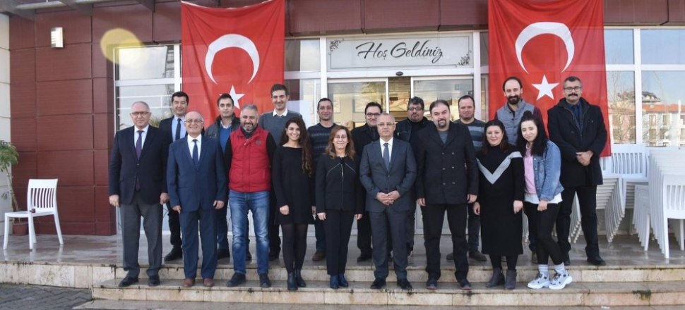 Manisa'da Başkan Kayda gazetecilerle bir araya geldi