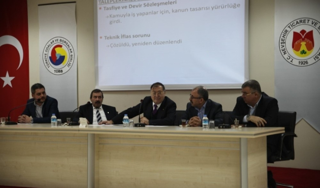 Nevşehir'de NTSO Ocak ayı meclis toplantısı gerçekleşti