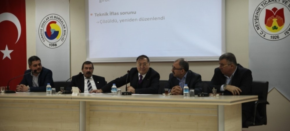 Nevşehir'de NTSO Ocak ayı meclis toplantısı gerçekleşti