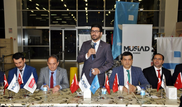 Adana'da Burhan Kavak: "Sıkıntılı dönemde kurumlar yanımızda"
