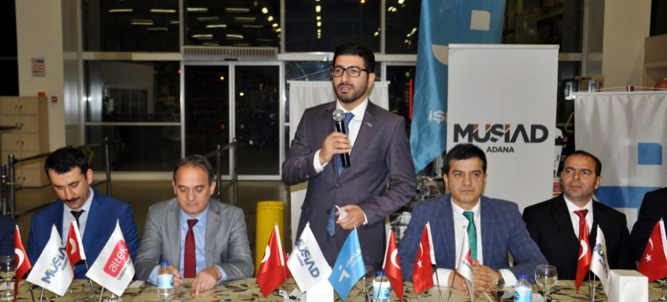 Adana'da Burhan Kavak: "Sıkıntılı dönemde kurumlar yanımızda"