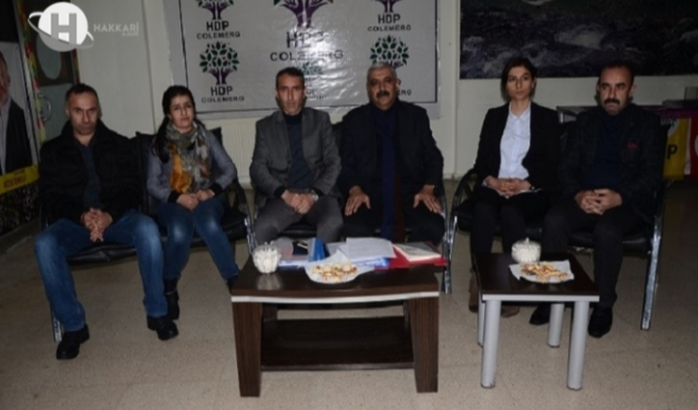 Hakkari'de Başkan Epcim, belediye çalışanlarıyla buluştu
