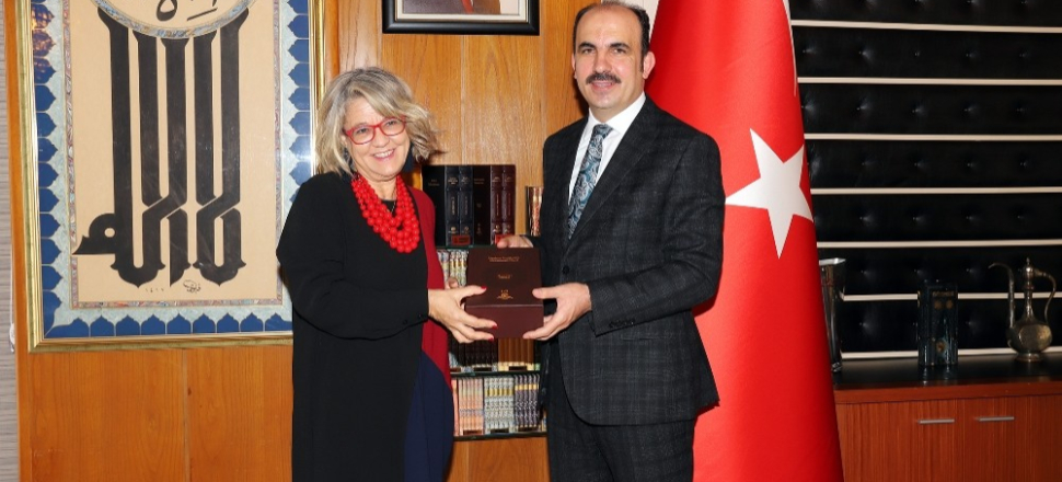 Konya'da Portekiz Büyükelçisi Başkan Altay ile buluştu