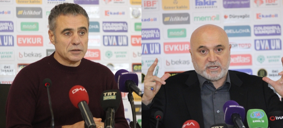 Hikmet Karaman ve Ersun Yanal tokalaşmadı...