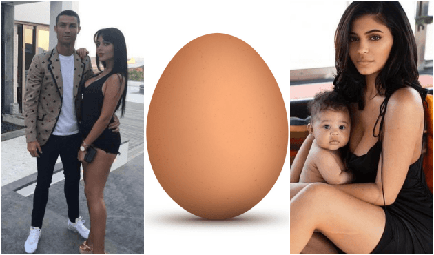 Kylie Jenner ve Ronaldo bir yumurtaya yenildi!