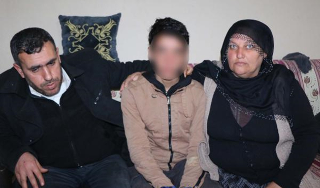 Polis ve babasının çabasıyla son anda kurtarıldı!