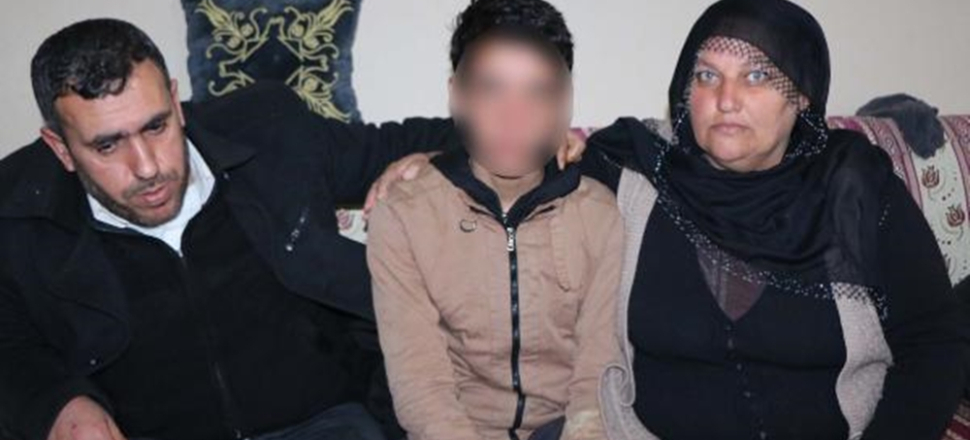 Polis ve babasının çabasıyla son anda kurtarıldı!