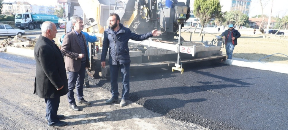 Manisa'da Başkan Şirin çalışmaları yerinde inceledi