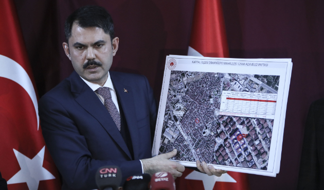 Bakan Kurum: 8 bina risk altında!
