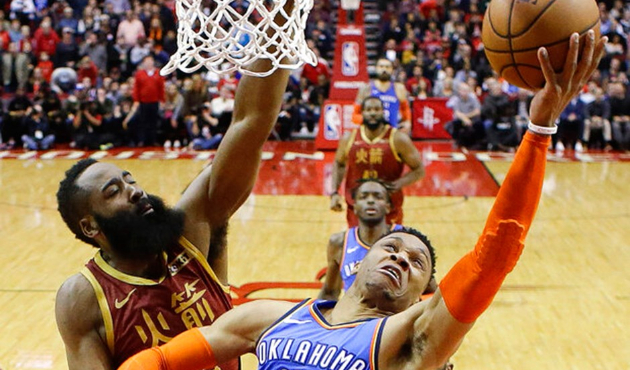 Russell Westbrook, Wilt Chamberlain'i solladı!