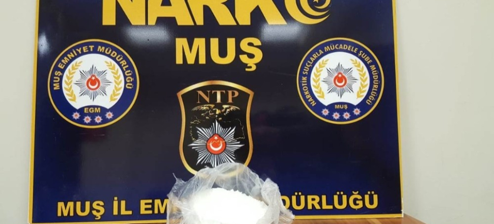 Muş’ta uyuşturucu baskını: 41 gözaltı