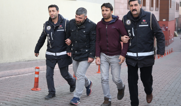 Kayseri'de insan kaçakçılığına 2 tutuklama
