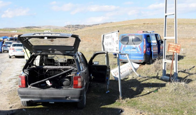 Kırıkkale'de trafik kazası: 2 yaralı
