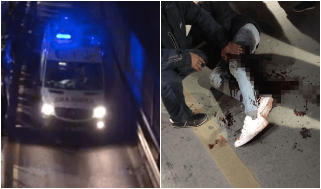 "Biraz ilerle" diyen genci bıçaklayıp kaçtı!