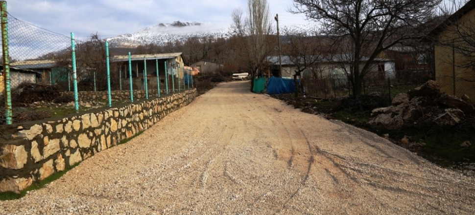 Diyarbakır Lice’de üstyapı çalışmaları sürüyor