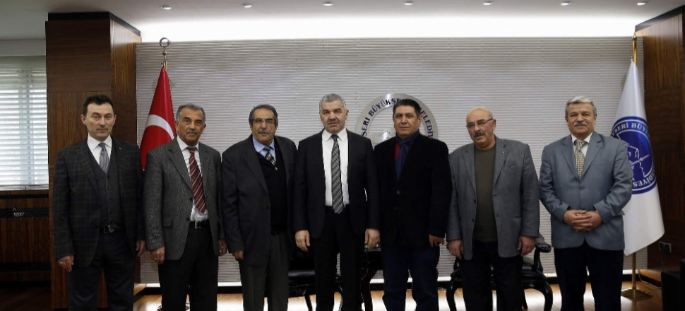 Kayseri'de yazarlardan Başkan Mustafa Çelik’e teşekkür