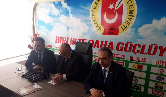 Kayseri'de Başkan Adayı Mustafa Yalçın KGC’yi ziyaret etti