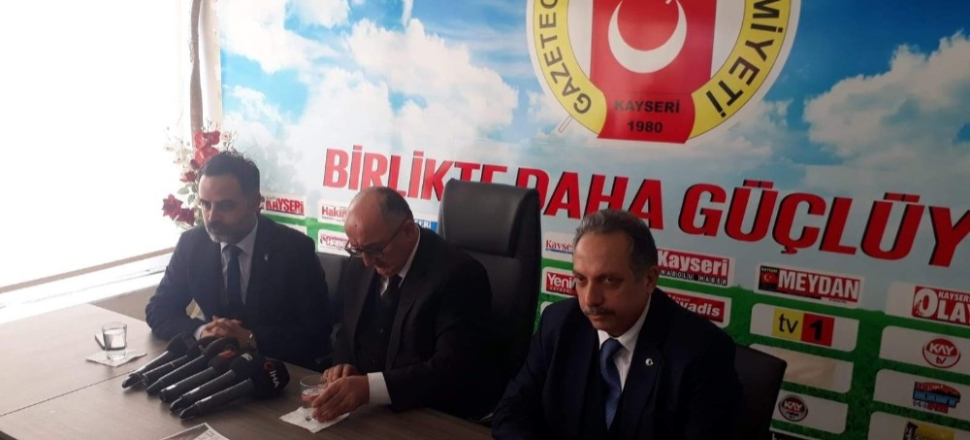 Kayseri'de Başkan Adayı Mustafa Yalçın KGC’yi ziyaret etti