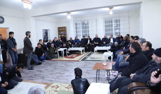 Erzincan Belediye Başkanı Cemalettin Başsoy, Çukurkuyu halkıyla buluştu